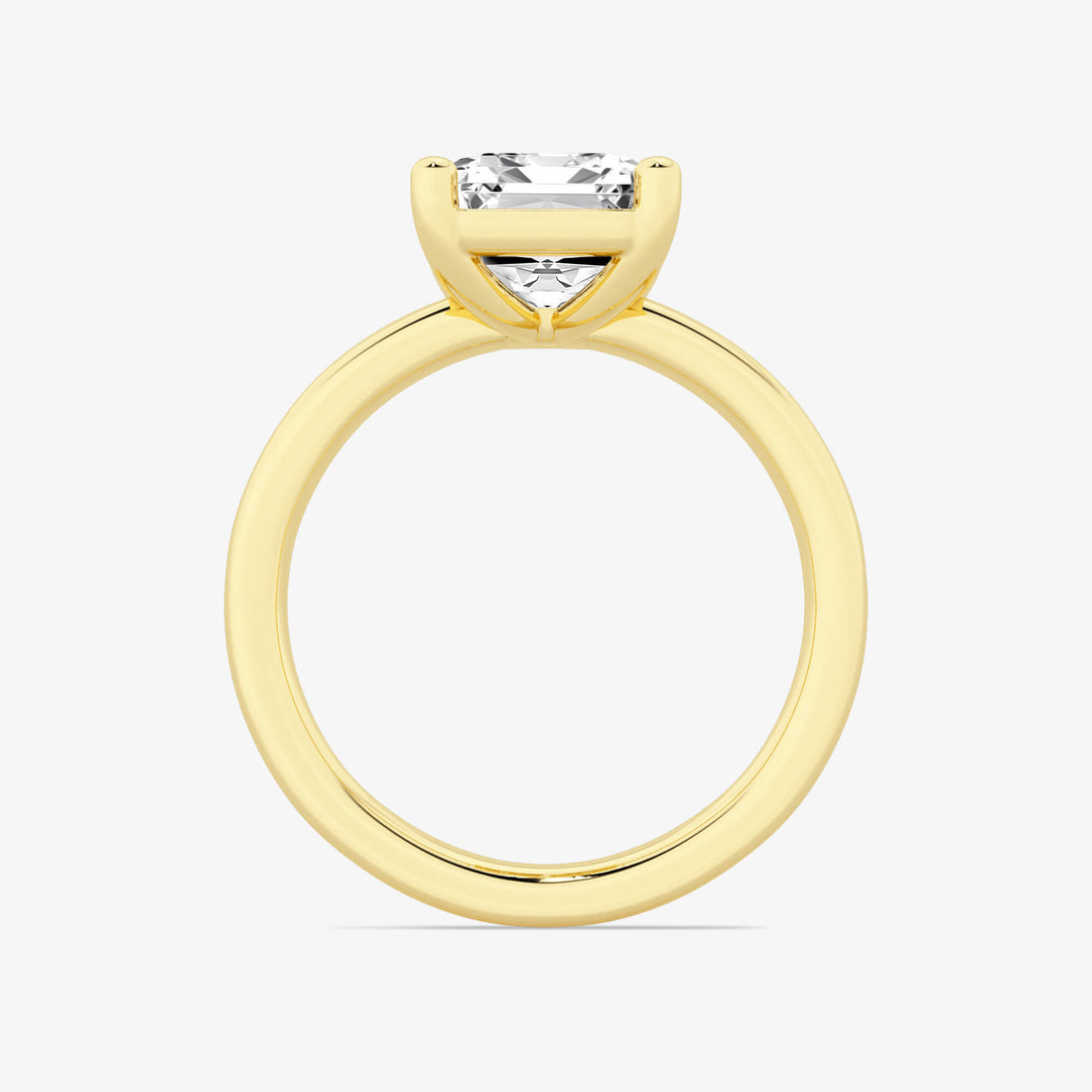 Empowering Emerald Solitary Ring