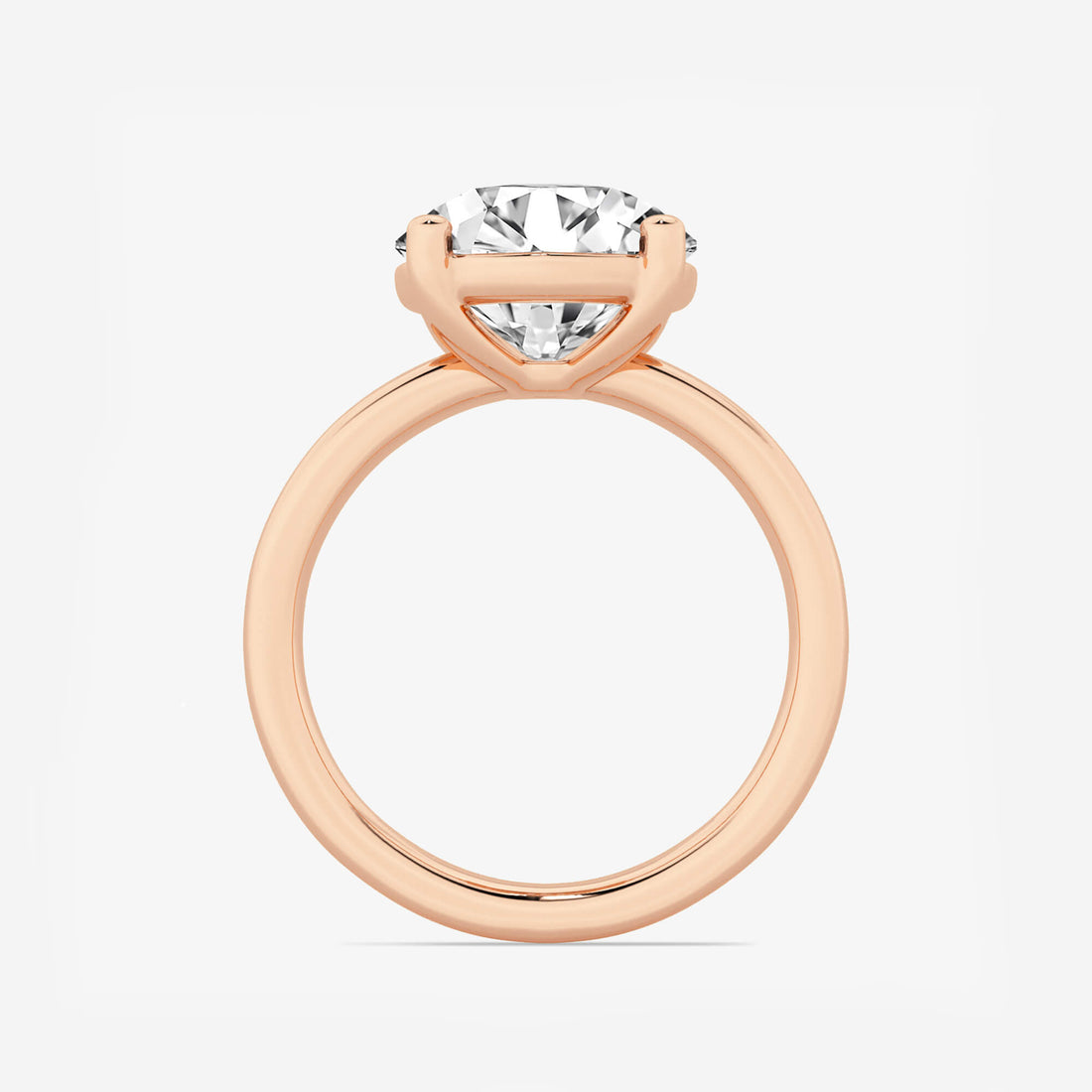 Empowering Round Solitary Ring