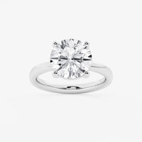Empowering Round Solitary Ring