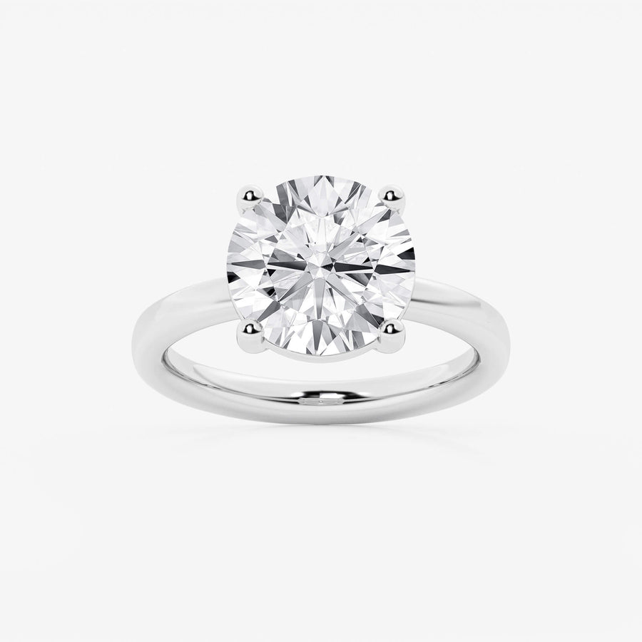 Empowering Round Solitary Ring