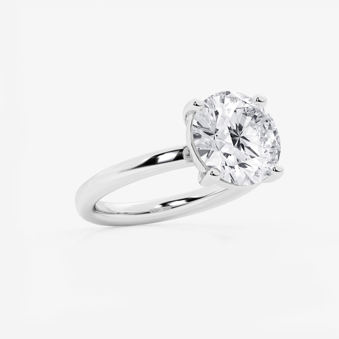 Empowering Round Solitary Ring