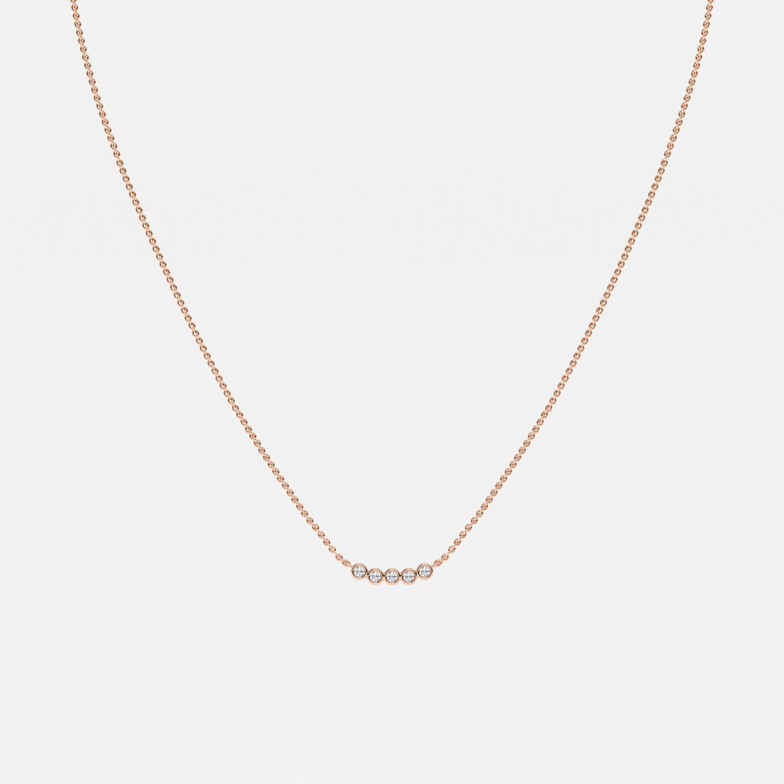 Flowing Bar Necklace