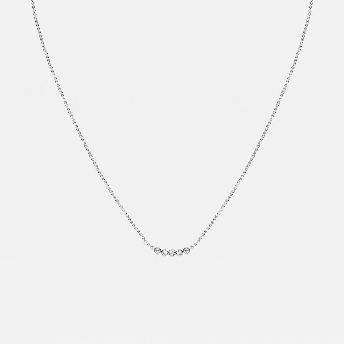 Flowing Bar Necklace