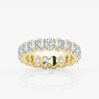 Empowering Oval Eternity Band