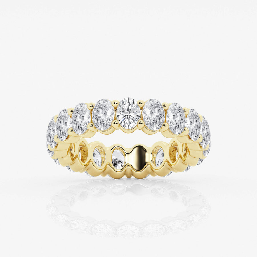 Empowering Oval Eternity Band