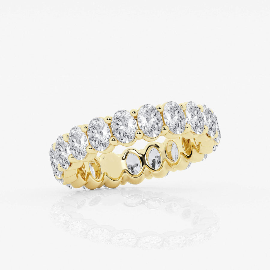 Empowering Oval Eternity Band