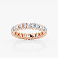 Empowering Oval Eternity Band