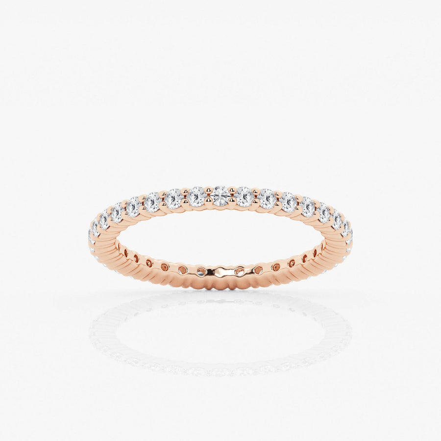 Empowering Round Eternity Thin Band