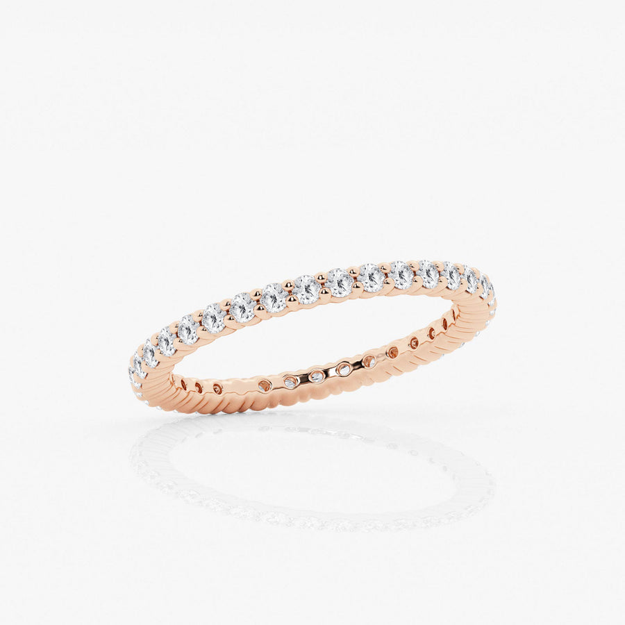 Empowering Round Eternity Thin Band