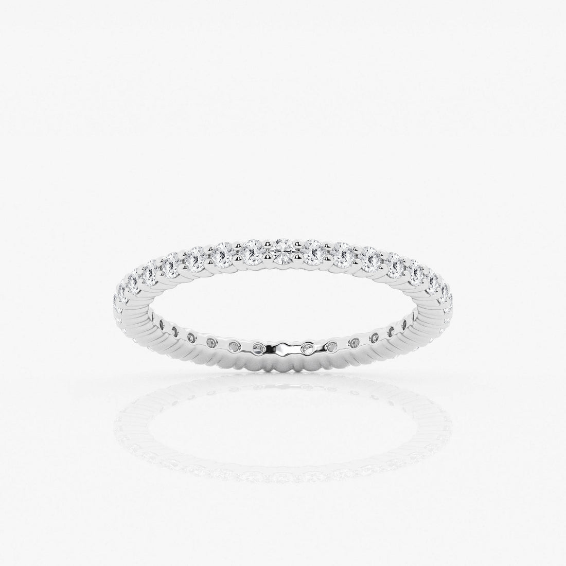 Empowering Round Eternity Thin Band