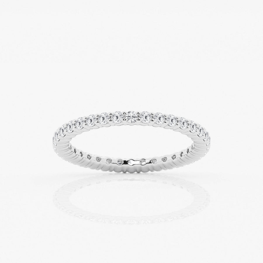 Empowering Round Eternity Thin Band