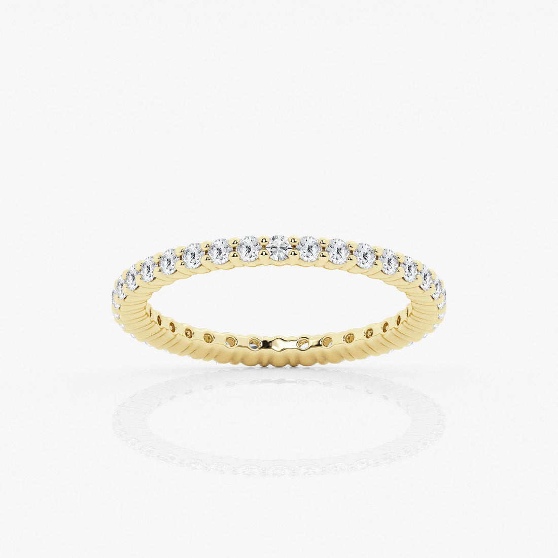 Empowering Round Eternity Thin Band