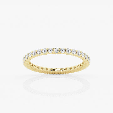 Empowering Round Eternity Thin Band