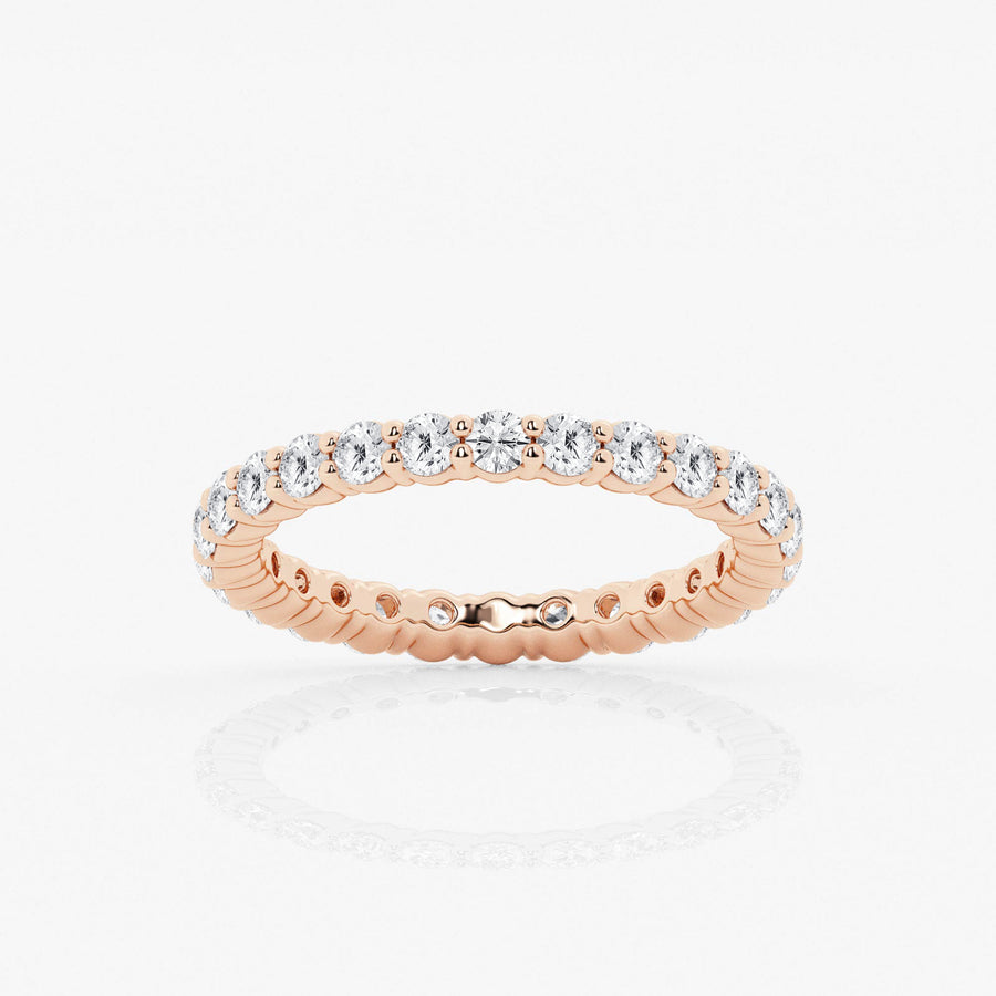 Empowering Round Eternity Band