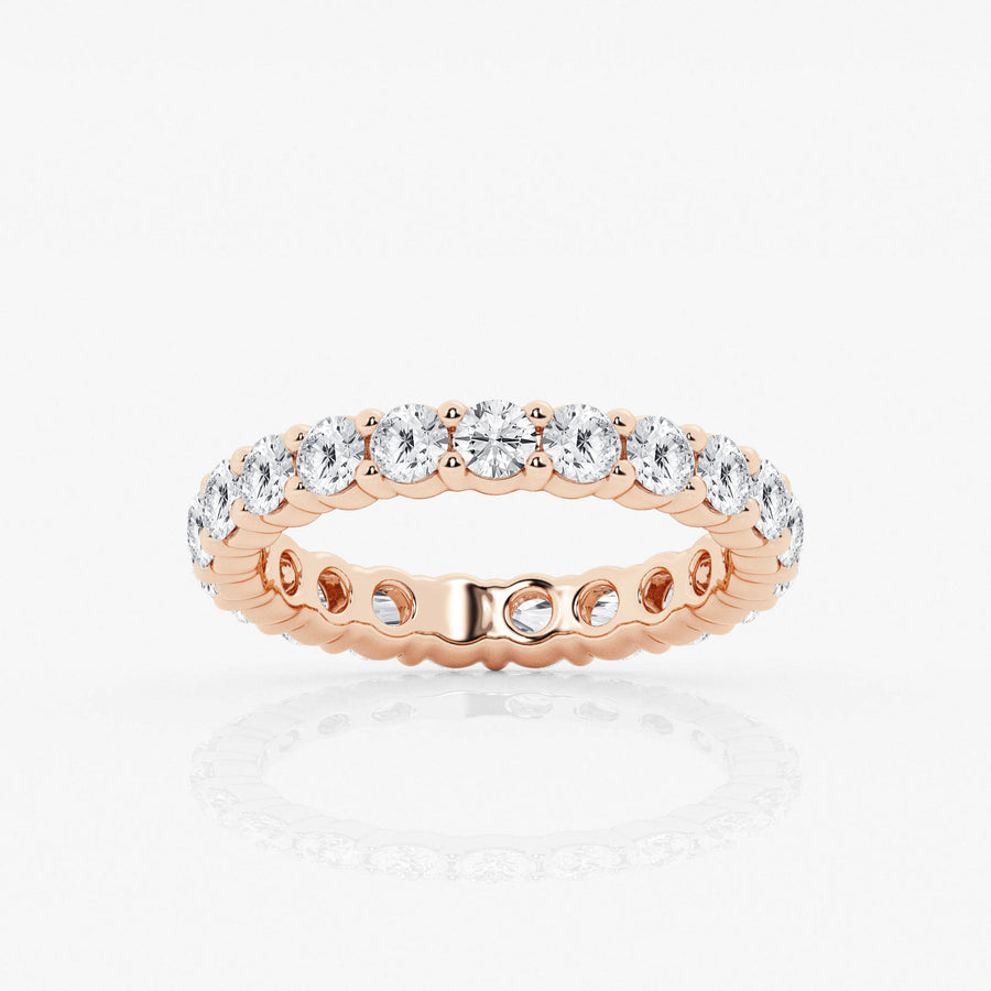 Empowering Round Eternity Band