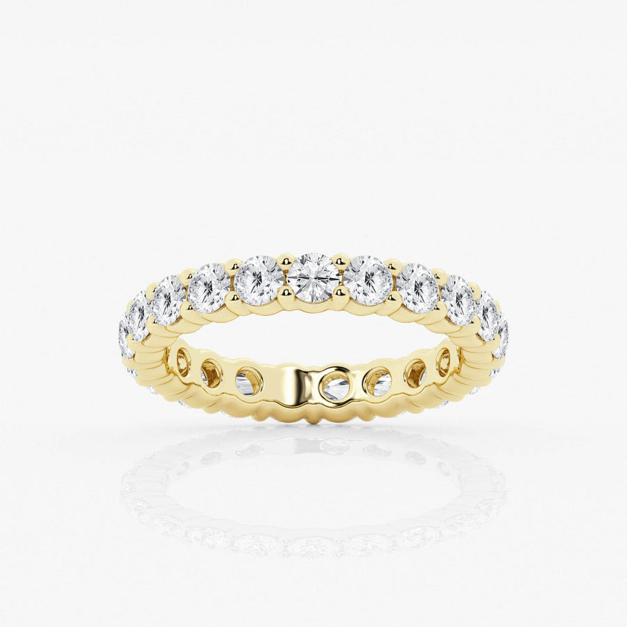 Empowering Round Eternity Band