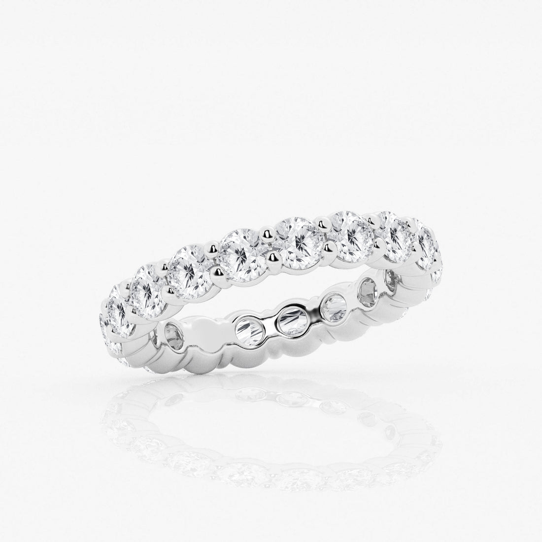 Empowering Round Eternity Band