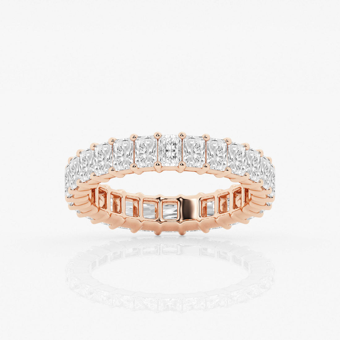 Empowering Radiant Eternity Band