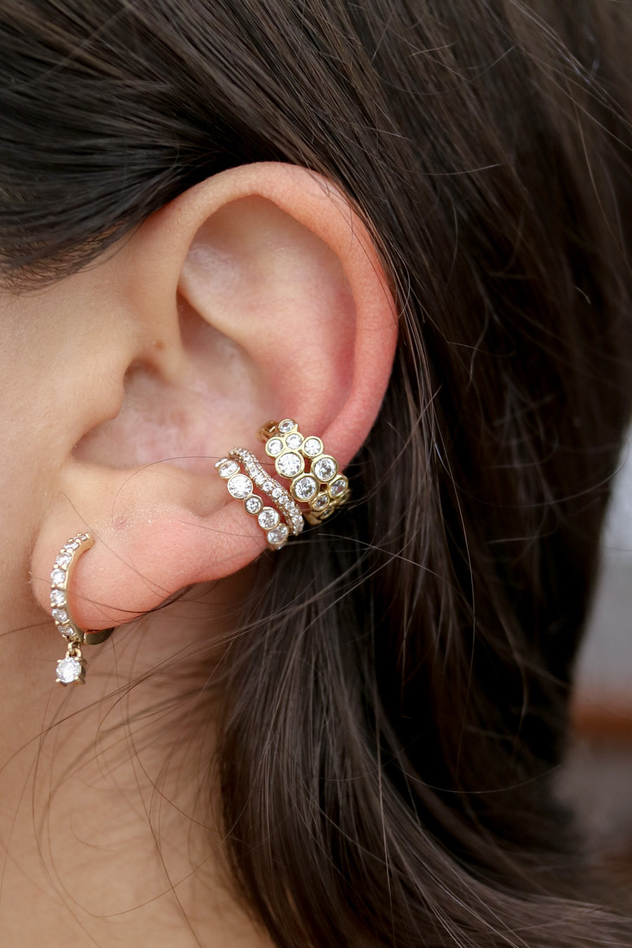 eä Waterfall Ear Cuff