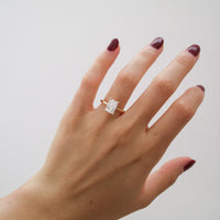 Empowering Emerald Solitary Ring