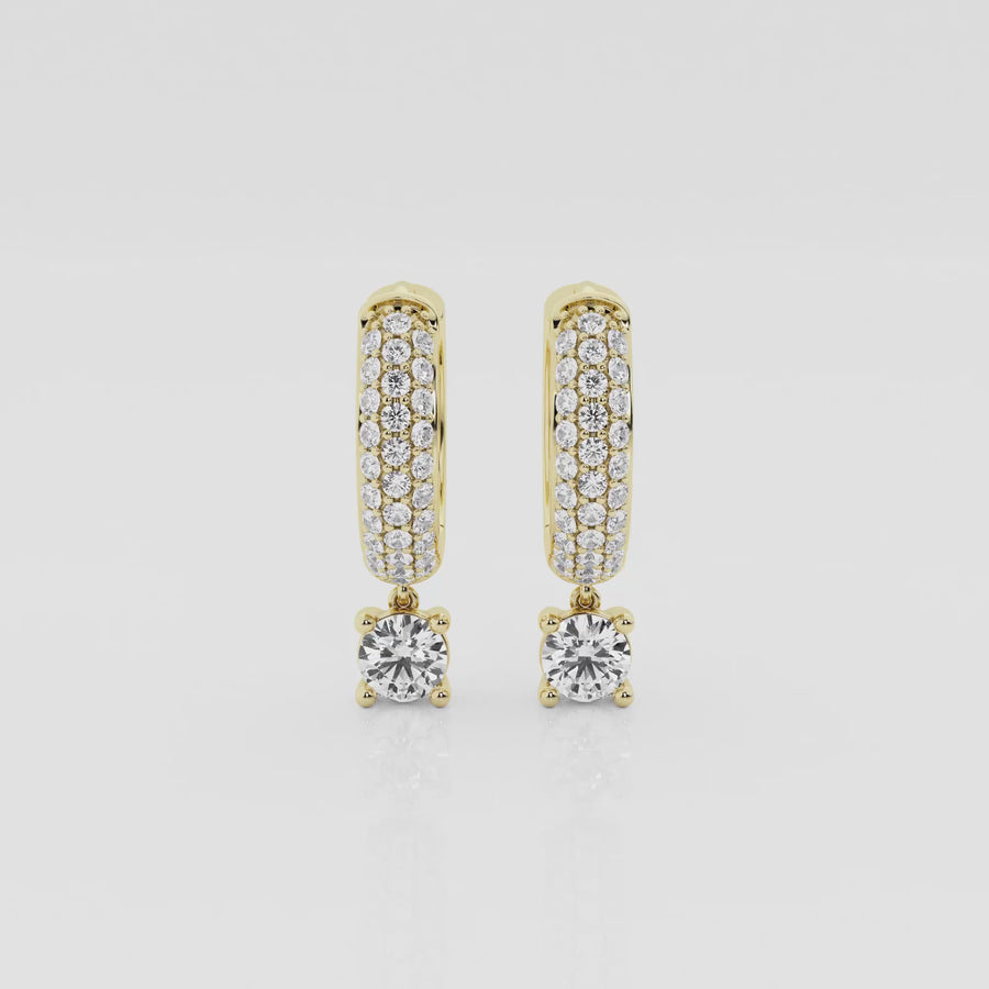 Bombë 12mm Dangle Huggie