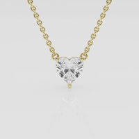 Ethereal 1ct Heart Necklace