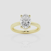 Empowering Emerald Solitary Ring