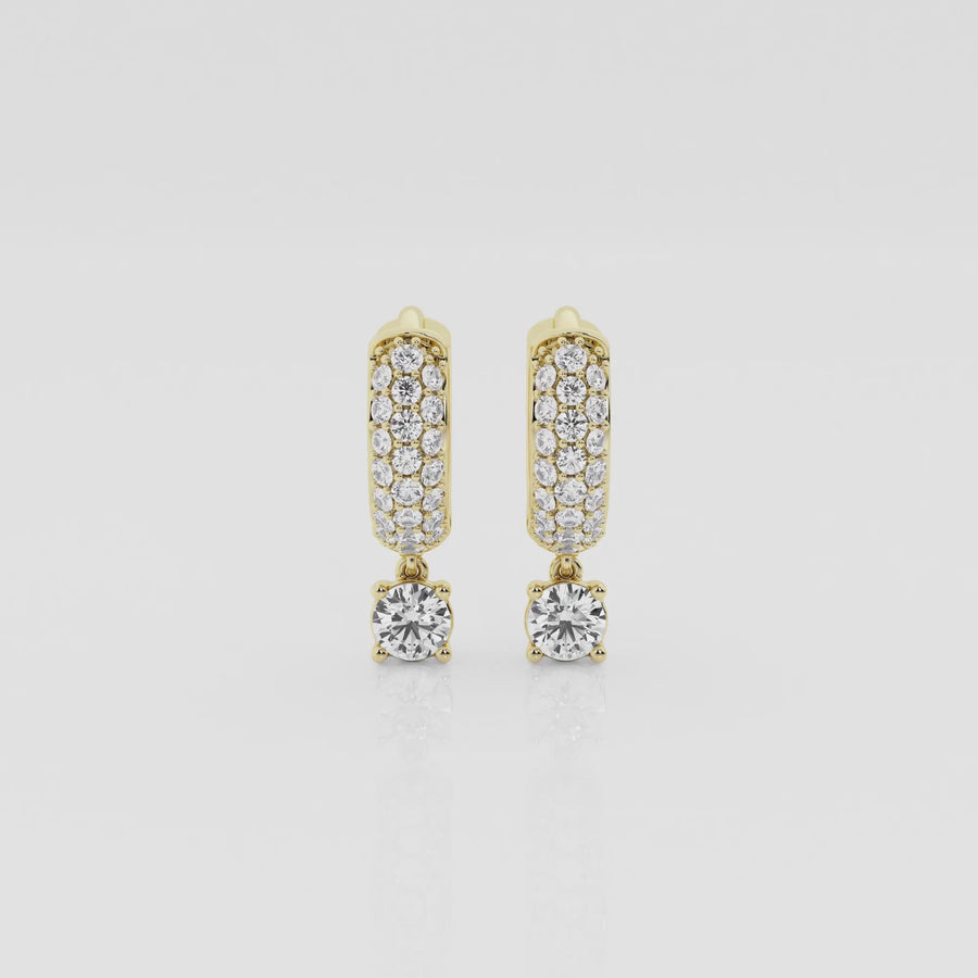 Bombë 10mm Small Dangle Huggie