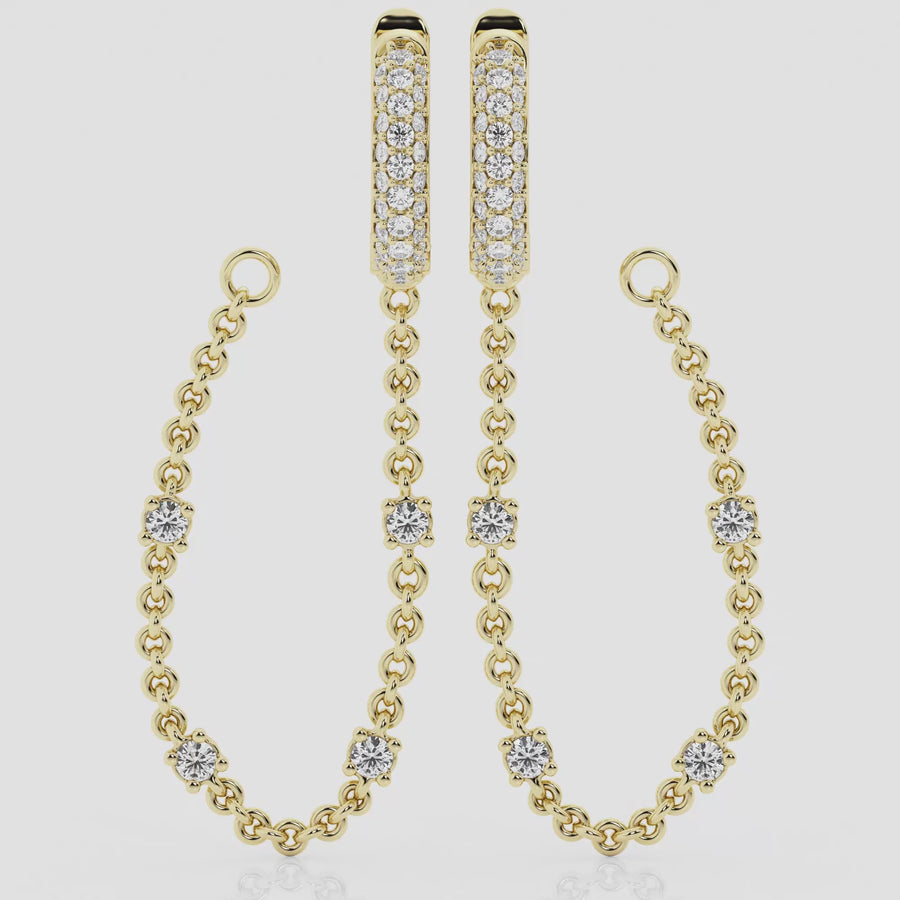 Bombë Chain Ear Cuff