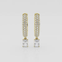 Bombë 15mm Bold Radiant Dangle Huggie