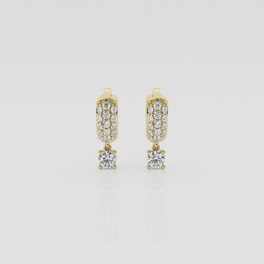 Bombë 8mm Micro Dangle Huggie