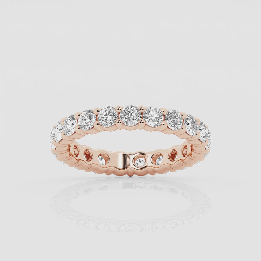 Empowering Round Eternity Band