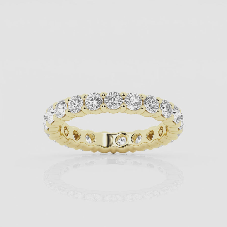 Empowering Round Eternity Band