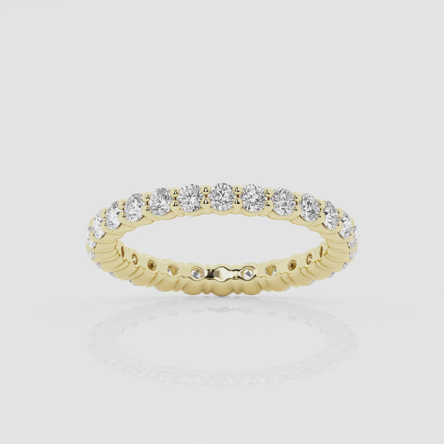 Empowering Round Eternity Band