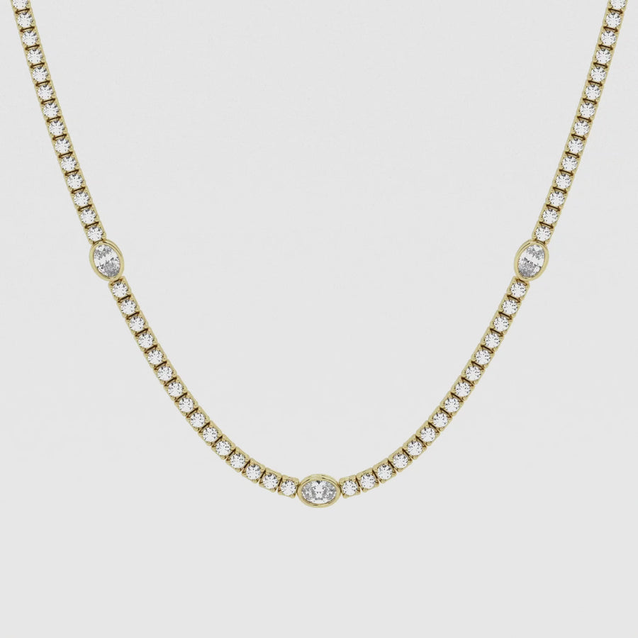 Empowering 8.6ct Oval Necklace