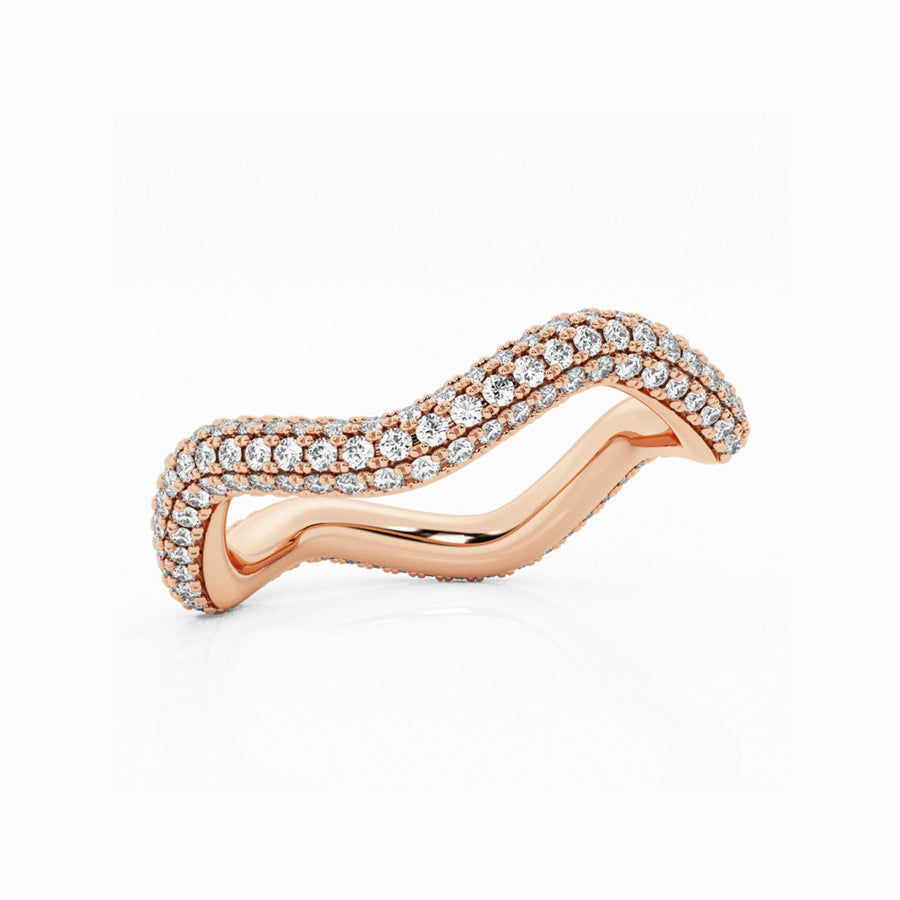 Bombë wavy ring