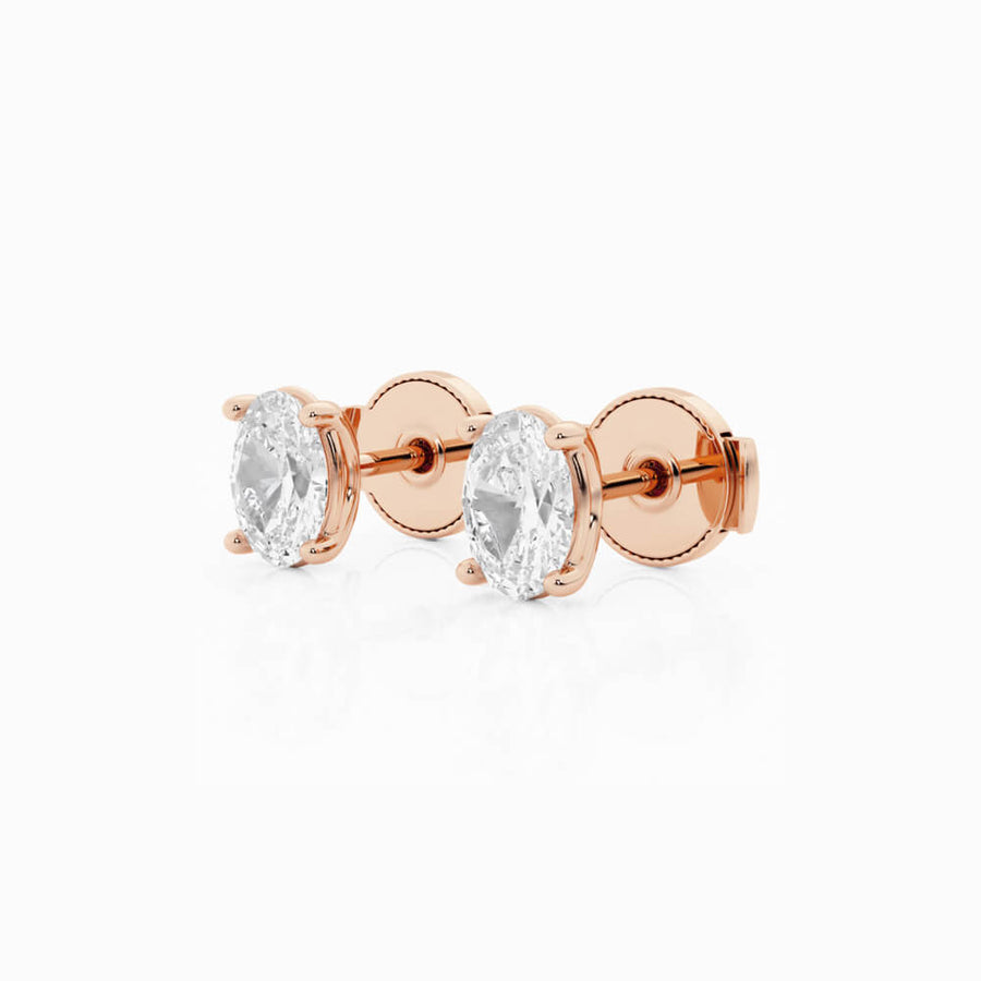 Empowering Oval Stud