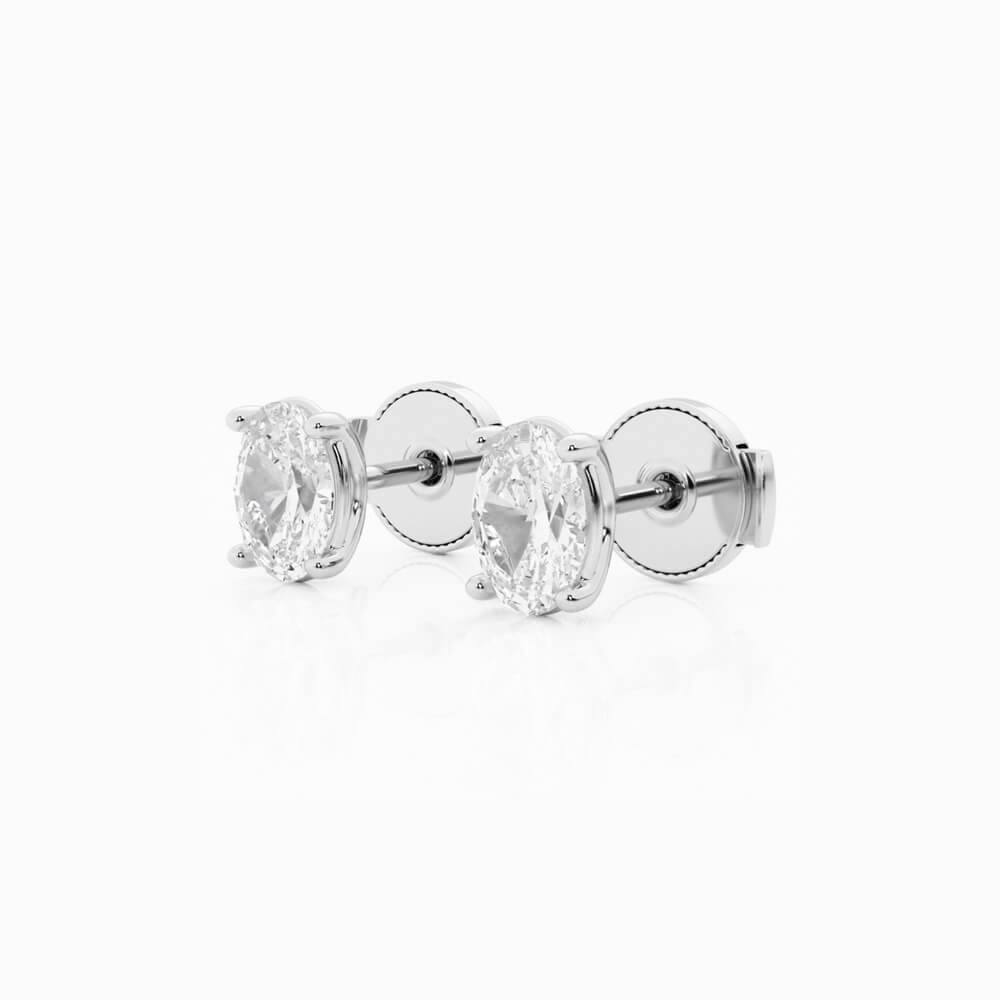 Empowering Oval Stud