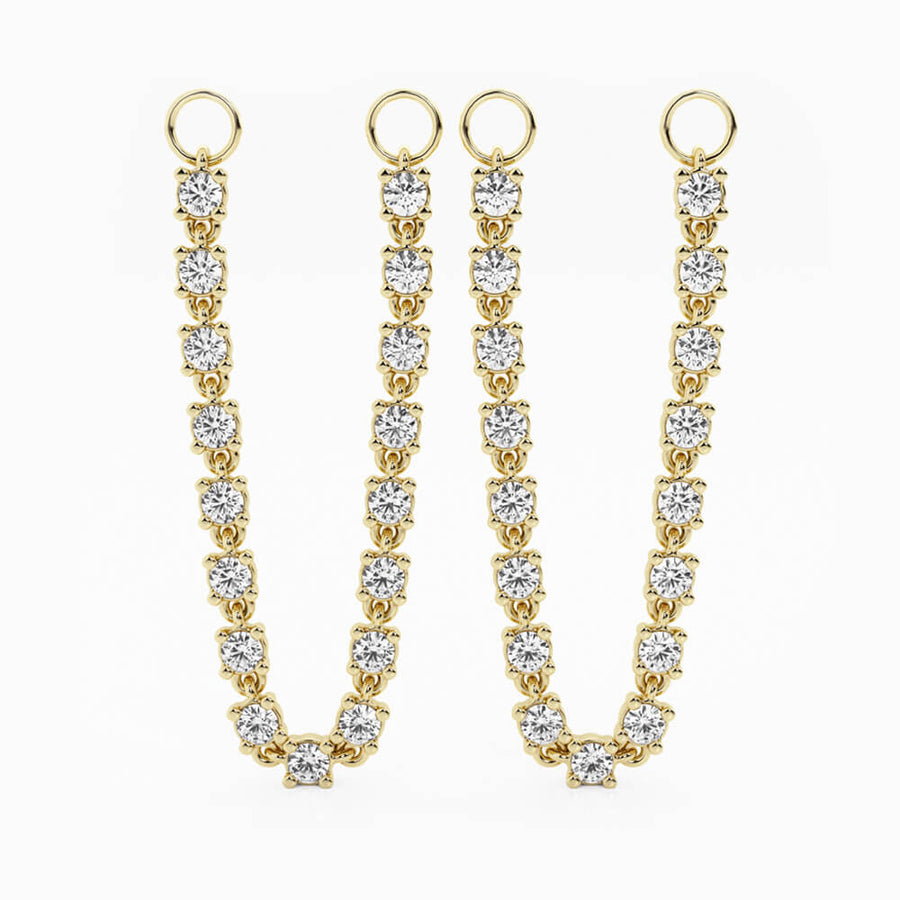 Buy Z Celestial Hoop & Chain Earring - Accessorize India