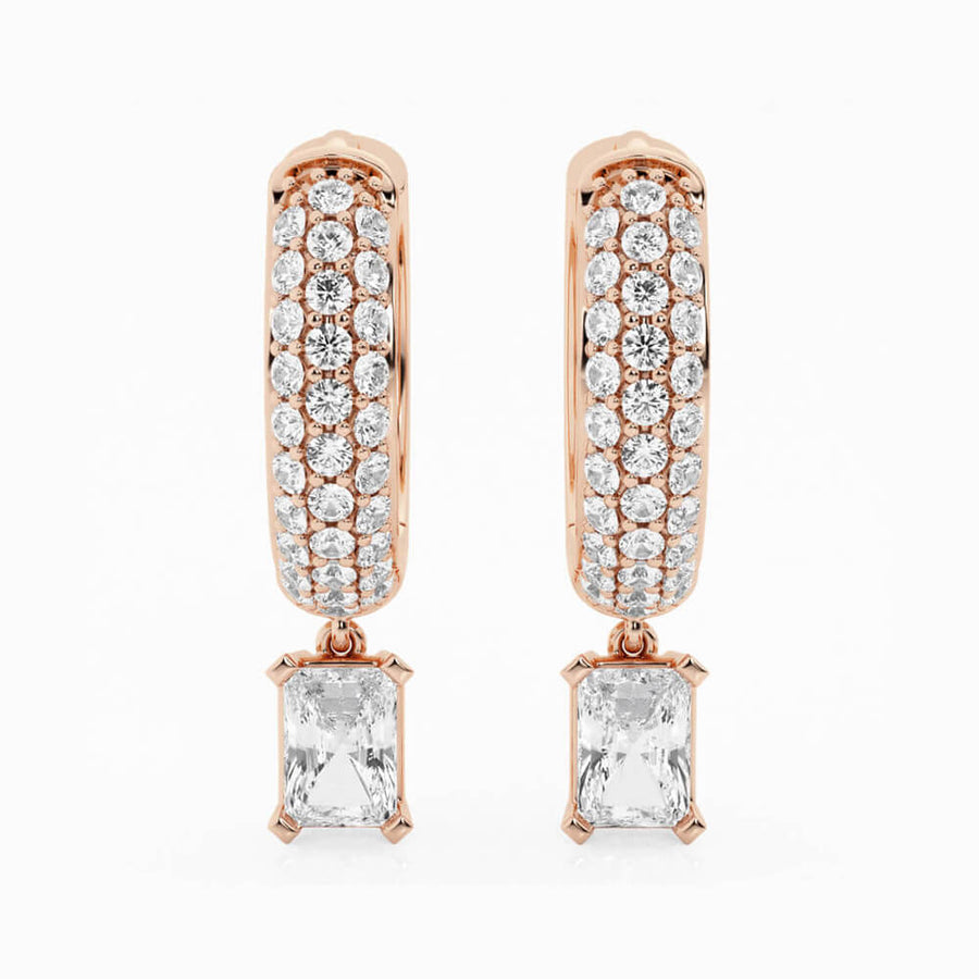 Bombë 12mm Radiant Dangle Huggie
