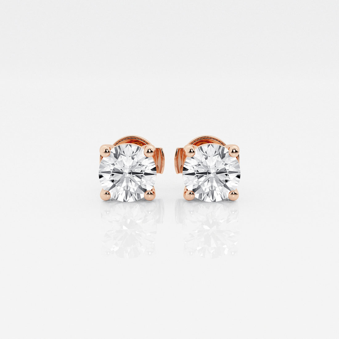 Ethereal 1ct Round Stud