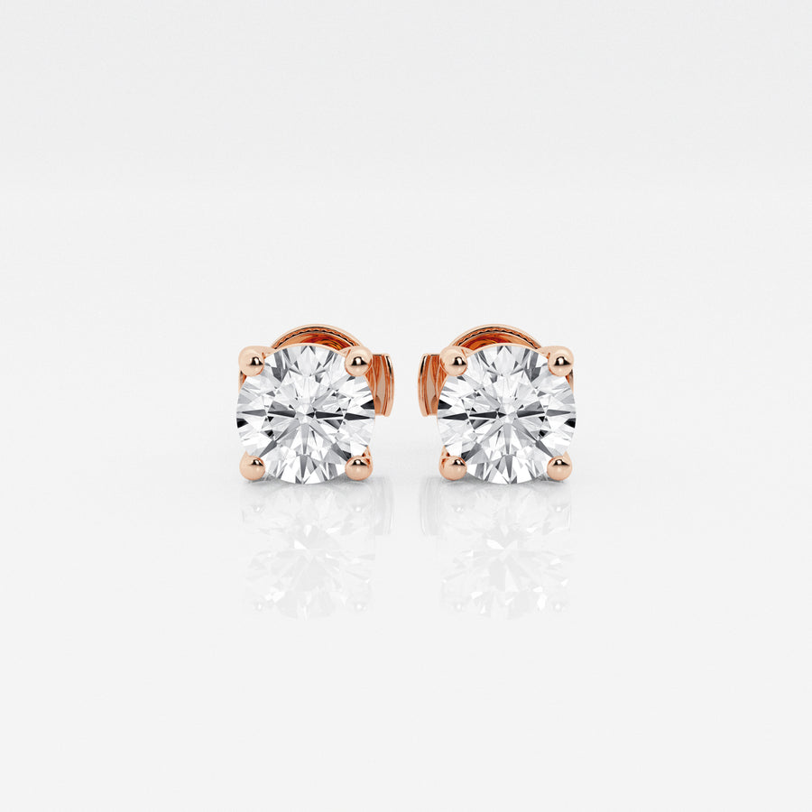 Ethereal 1ct Round Stud