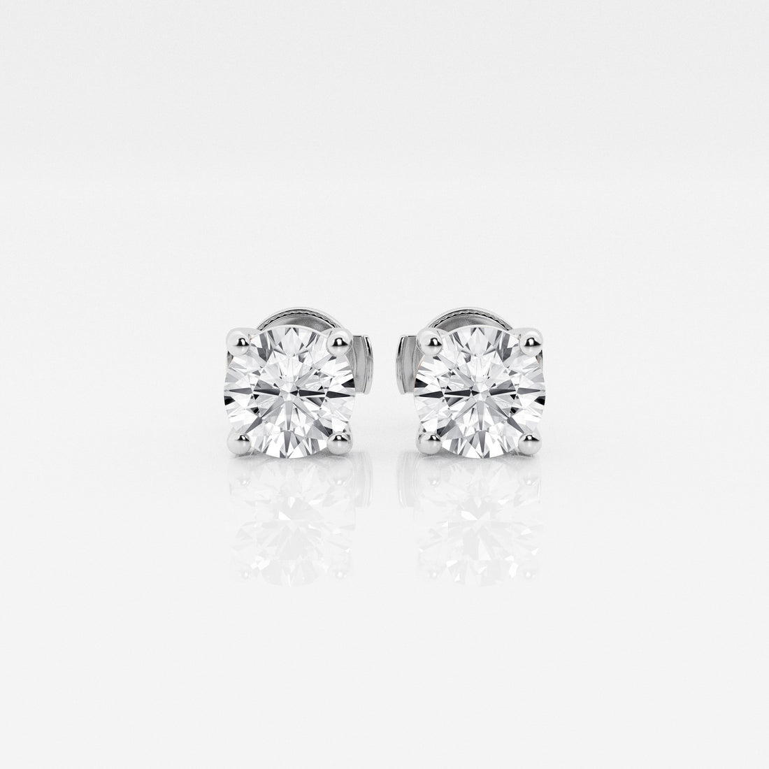 Ethereal 1ct Round Stud