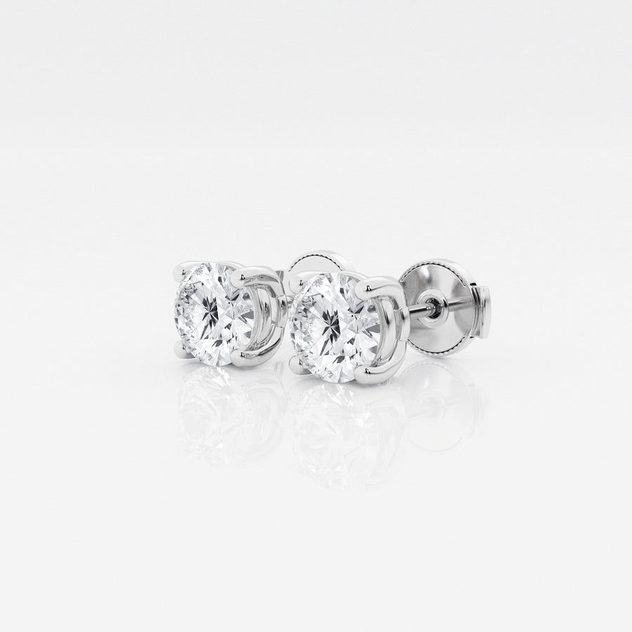 Ethereal 1ct Round Stud