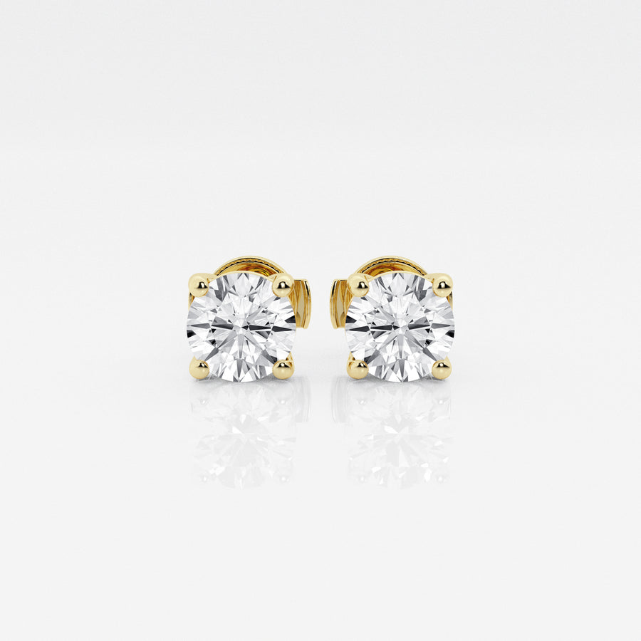 Ethereal 1ct Round Stud