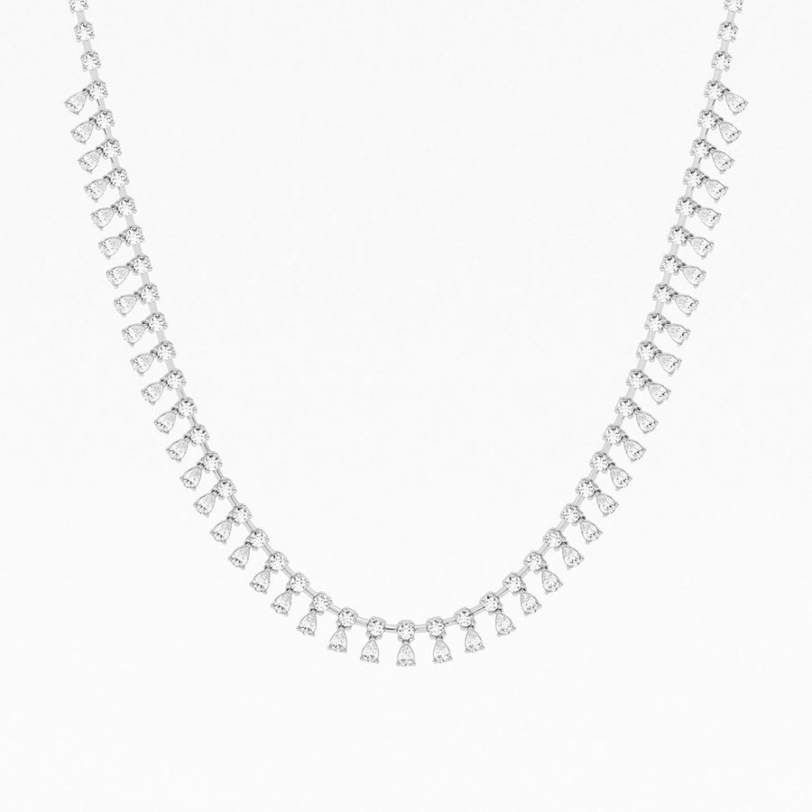 Empowering 6.5ct Pear Dangle Necklace