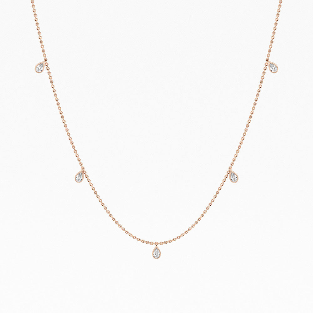 Romancing Dangle Drop Necklace