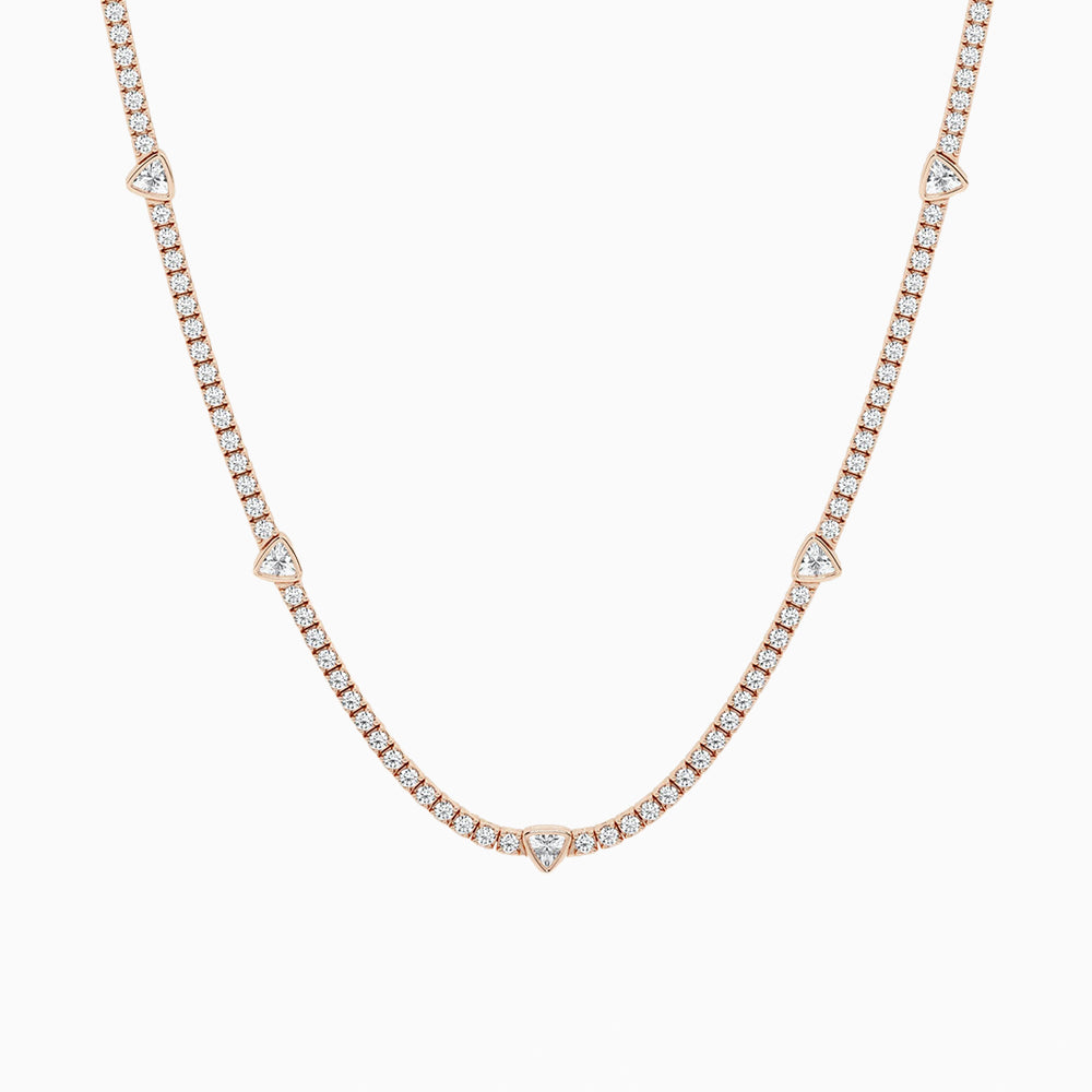 Empowering 8.7ct Trillion Necklace