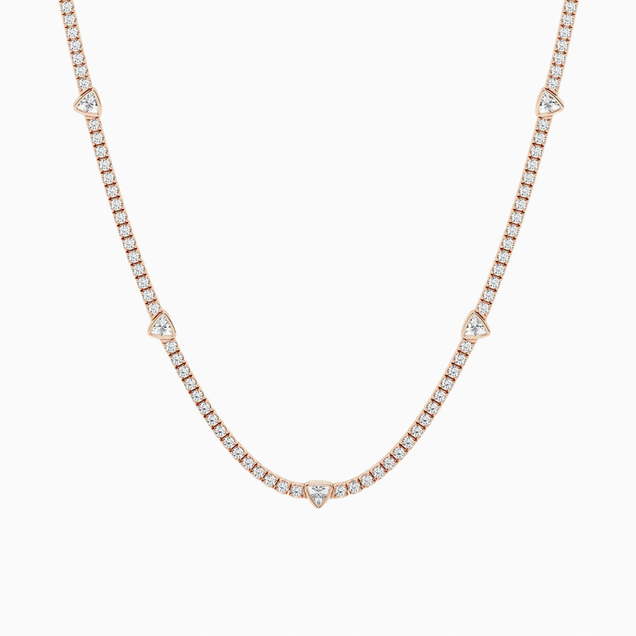 Empowering 8.7ct Trillion Necklace