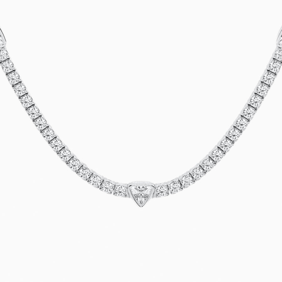 Empowering 8.7ct Trillion Necklace